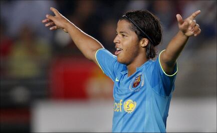 El día que Giovani Dos Santos anotó tres goles con el Barcelona