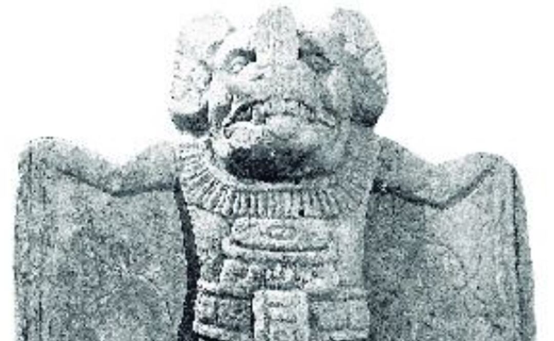 Estatua perteneciente al Museo Popol Vuh