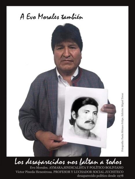 Evo Morales se suma a exigencia de justicia por la desaparición de Víctor Yodo, hace 42 años