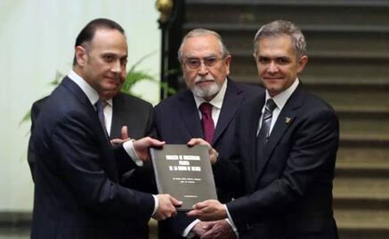 Entrega Mancera el Proyecto de Constitución CDMX