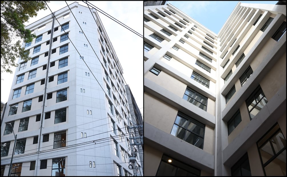 La jefa de Gobierno, Clara Brugada, encabezó la entrega de departamentos reconstruidos a damnificados. Foto: Especial