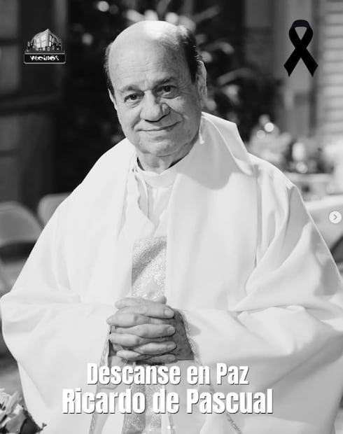 La serie "Vecinos" despide al actor Ricardo de Pascual.