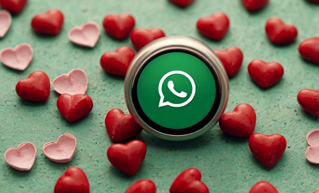 Envía estas frases a tus contactos de WhatsApp por San Valentín. Foto: Imagen generada con IA