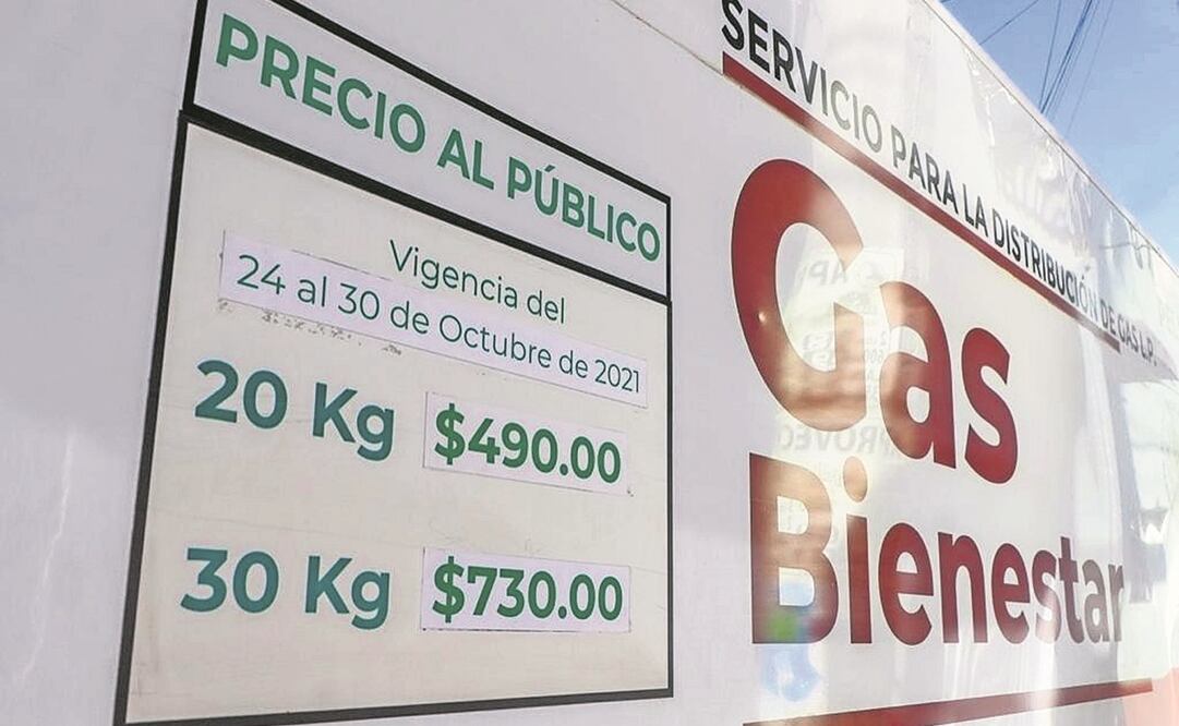 A la fecha, Gas Bienestar ha vendido 208 mil 52 cilindros. Foto: ESPECIAL