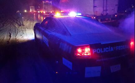 Cierran carreteras en Coahuila y NL por nevadas