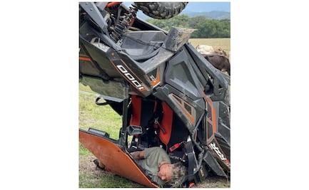 Fernando Carrillo sufre aparatoso accidente