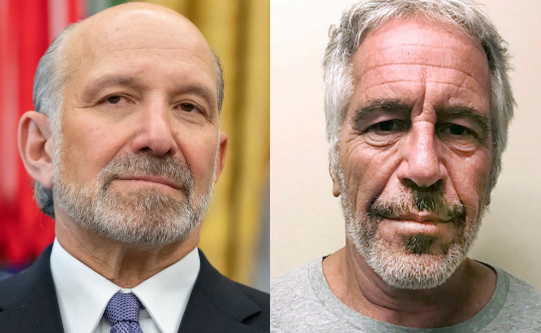El secretario de Comercio de Estados Unidos, Howard Lutnick, insistió este miércoles ante el Congreso en que nunca mantuvo una relación cercana con Jeffrey Epstein. Foto: Collage