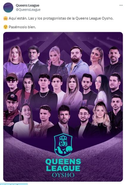 Nace la Queens League, la liga femenil de futbol organizada por Gerard Piqué: ¿Quiénes participarán?