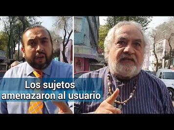 Amenazan 2 sujetos a transeúnte; Fiscalías se deslindan