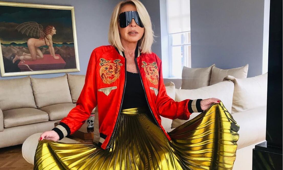 La peruana lució un suéter muy al estilo del Pride. Foto Instagram