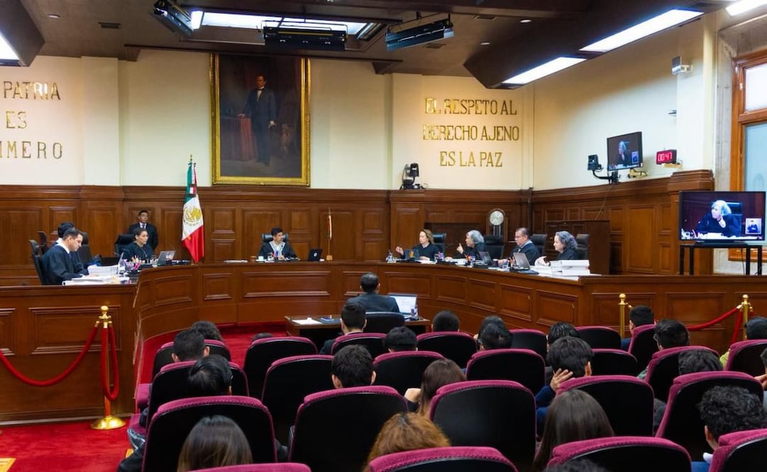 Pleno de la Suprema Corte de Justicia de la Nación (SCJN). Foto: Especial