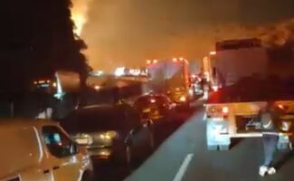 Explota pipa en la carretera México–Querétaro; cierran totalmente la vialidad