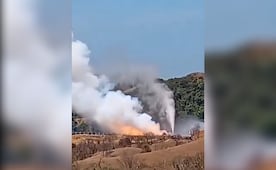 Pemex asegura mantener labores ininterrumpidas para controlar "incidente" en pozo petrolero Krem-1; incendio ocurrió hace cuatro meses