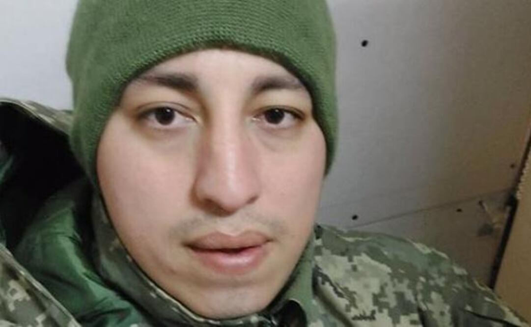 Martín Ríos, militar colombiano en Ucrania.  Foto: Cortesía Martín Ríos