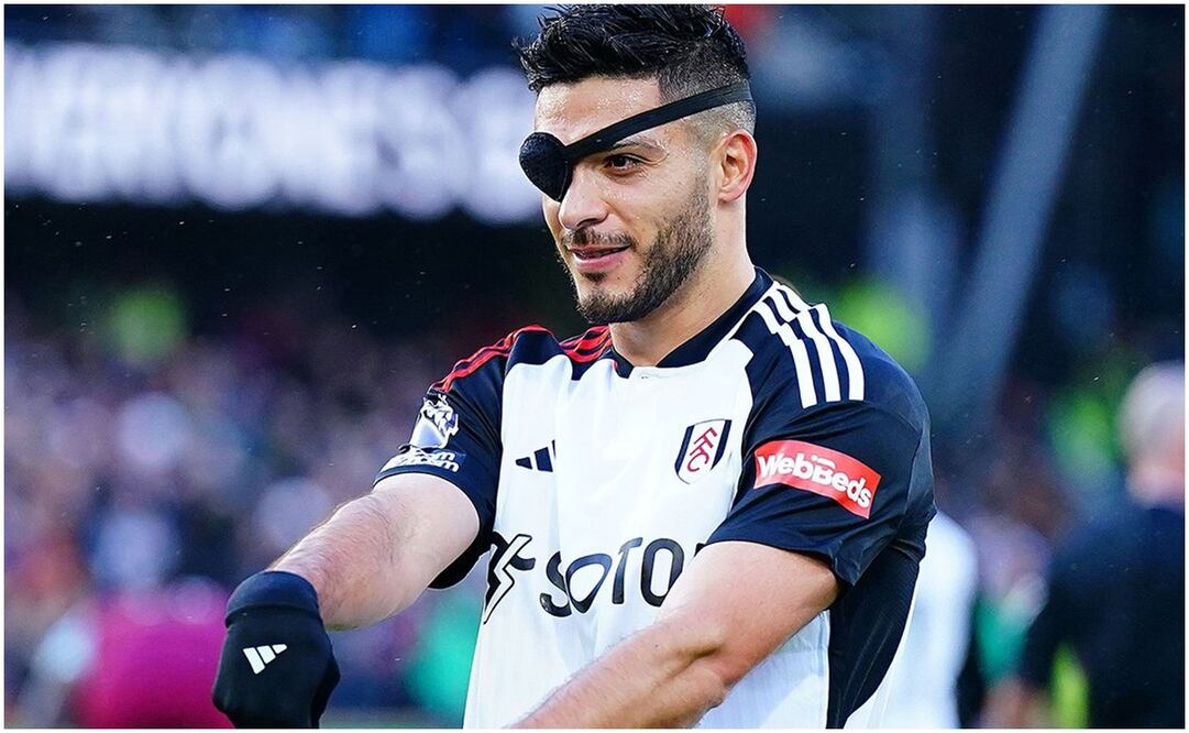 Raúl Jiménez festejando su gol / FOTO: Twitter @fulhamfc