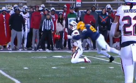 El impactante golpe jamás visto en el futbol americano