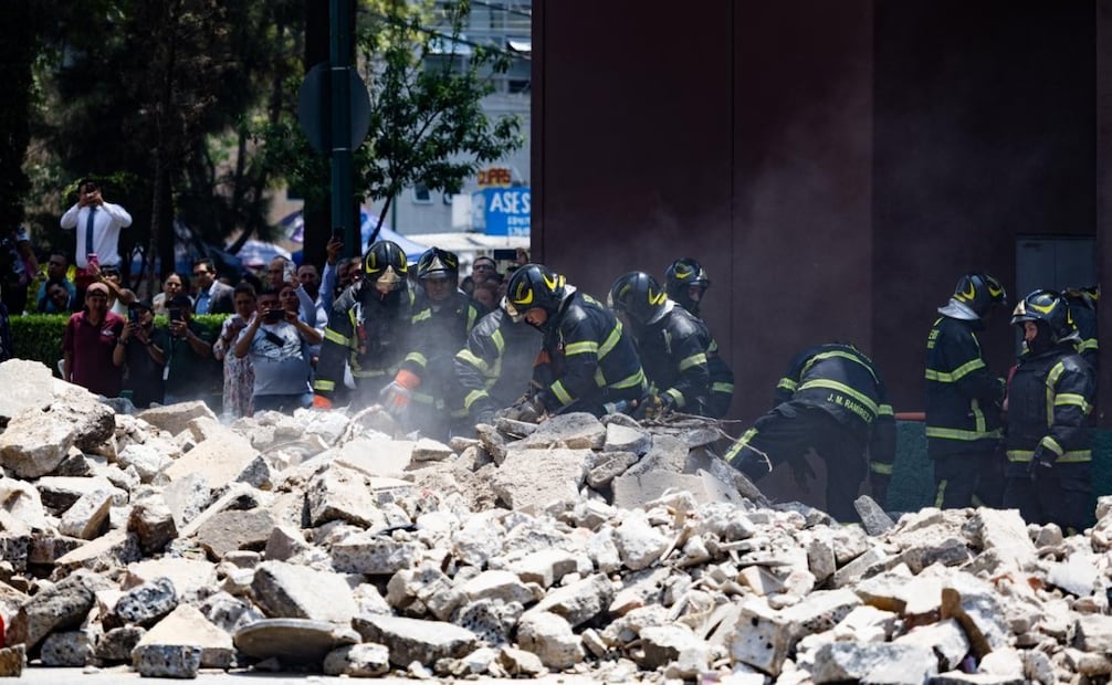 Simulacro de sismo en CDMX. Foto: Hugo Salvador