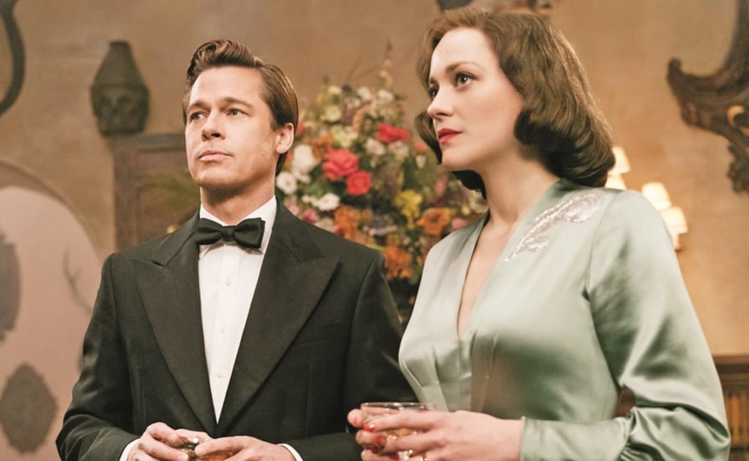 Marion Cotillard y Brad Pitt hacen equipo en Aliados. (CORTESÍA)