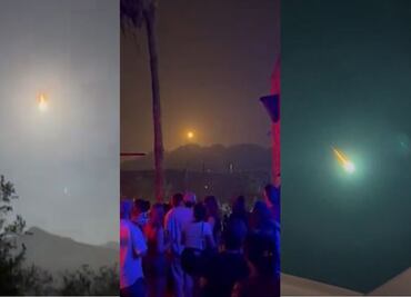 VIDEO: Captan misterioso objeto luminoso sobre el cielo de Monterrey; ¿fue un meteorito?