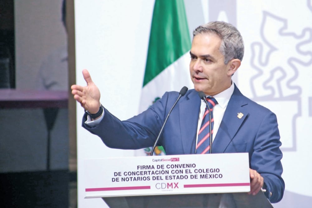 El jefe de Gobierno capitalino, Miguel Ángel Mancera, destacó que en Tláhuac ha habido detenciones de personas que operaban en el campus (ARCHIVO EL UNIVERSAL)