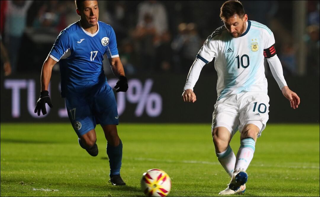 La selección argentina de fútbol goleó la noche del viernes a Nicaragua. Foto: Reuters