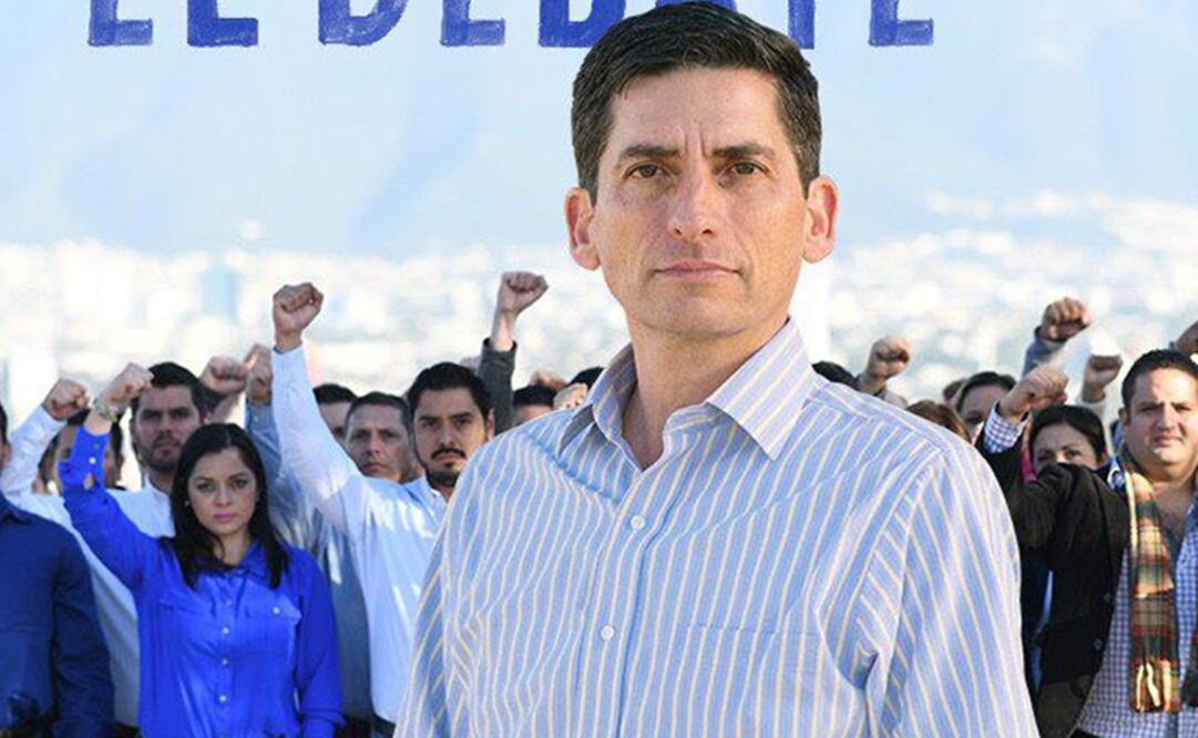 Felipe de Jesús Cantú, candidato a Alcalde de Monterrey (Foto tomada de Twitter: @FelipeCantuR)