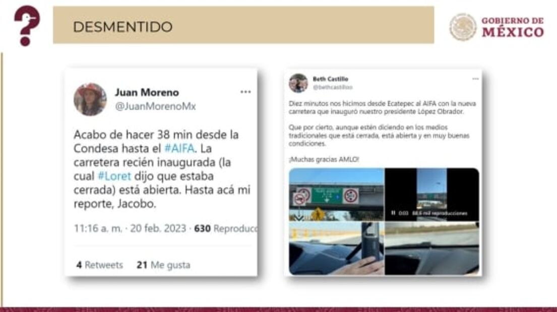 García Vilchis señala a periodistas por cierre de vía recién inaugurada por AMLO… y acepta que sí la cerraron   