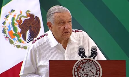 “Tiran piedras, van con sopletes y marros”: AMLO prevé violencia de “infiltrados” en marcha del 8M