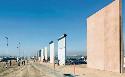 Alertan por derrumbe de tramos del muro de Trump por la erosión del suelo