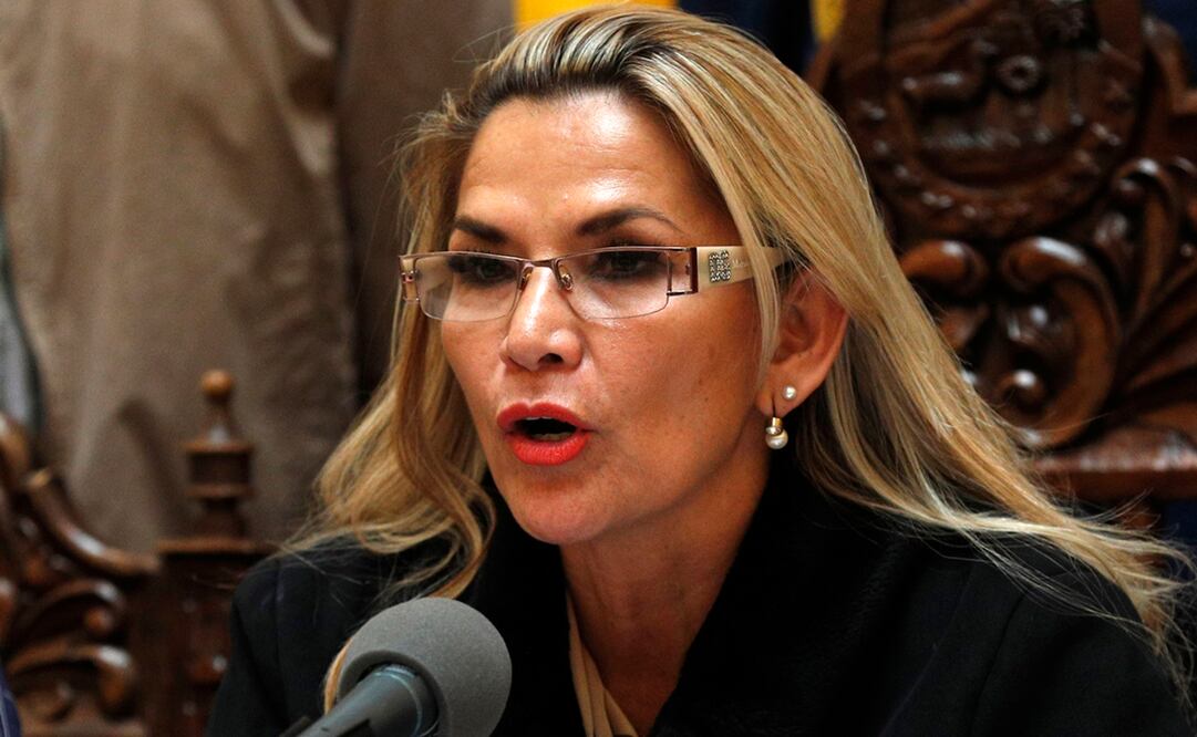 Jeanine Áñez, presidenta interina de Bolivia. Foto: AP