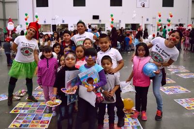 Risoterapia. Niños echan al vuelo sus penas