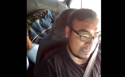 Taxista se disculpa con joven que grabó ebria en Puebla