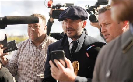David Beckham se formó y asistió a despedir a la Reina Isabel II en el Westminster Hall