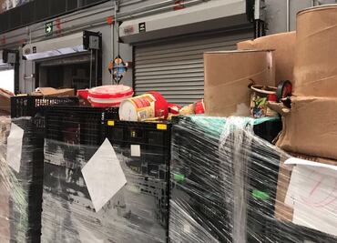 Aseguran 11 toneladas de productos dañados por inundaciones en Toreo