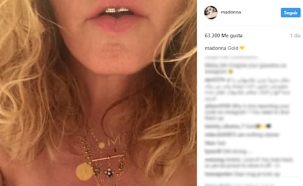 Madonna comparte fotos al desnudo
