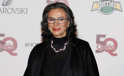 Patricia Reyes Spíndola, agradecida con la actuación