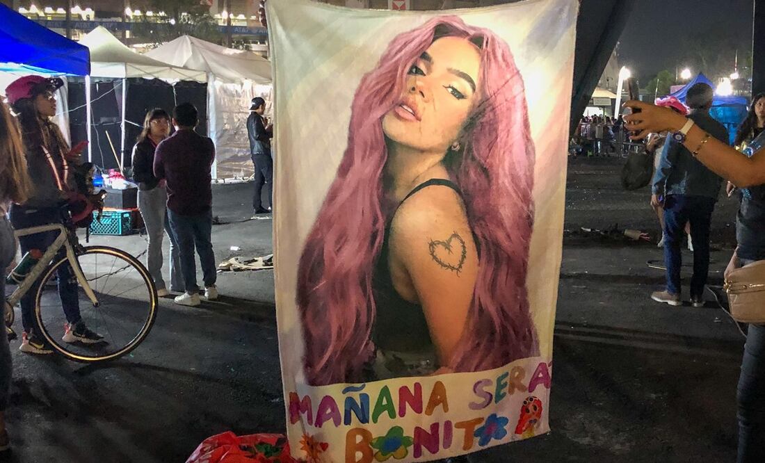 Aspectos alrededor del Azteca, previo al concierto de Karol G. FOTO: DIEGO SIMÓN SÁNCHEZ