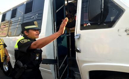 Sancionan a más de mil unidades de transporte público en Edomex