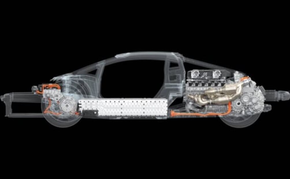 Lamborghini presenta su primer motor electrificado, esta es su potencia