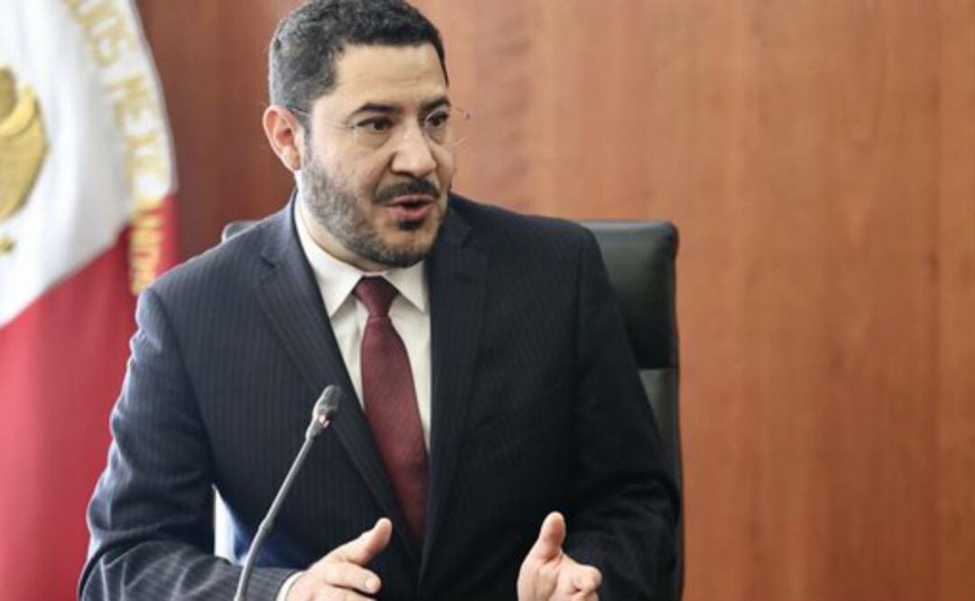 El presidente de la mesa directiva, Martí Batres Guadarrama. FOTO: EL UNIVERSAL