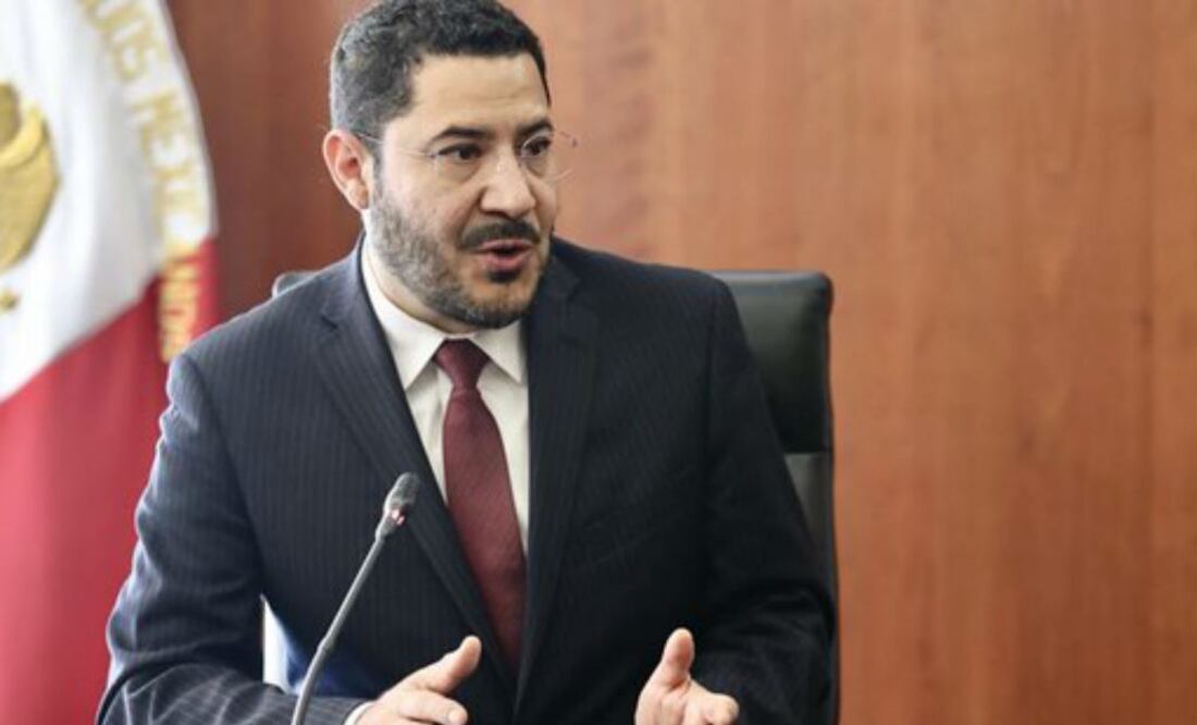 El presidente de la mesa directiva, Martí Batres Guadarrama. FOTO: EL UNIVERSAL