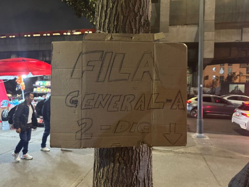Fans de Dua Lipa hacen fila para su segundo concierto afuera del Estadio GNP Seguros.
Foto: César González / EL UNIVERSAL
