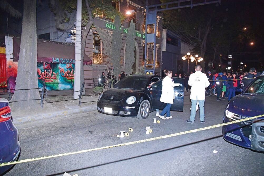 Ataque directo. La ejecución ocurrió alrededor de las 21:45 horas en la esquina de Eje-1 Norte y Naranjo. Foto: ARCHIVO EL UNIVERSAL