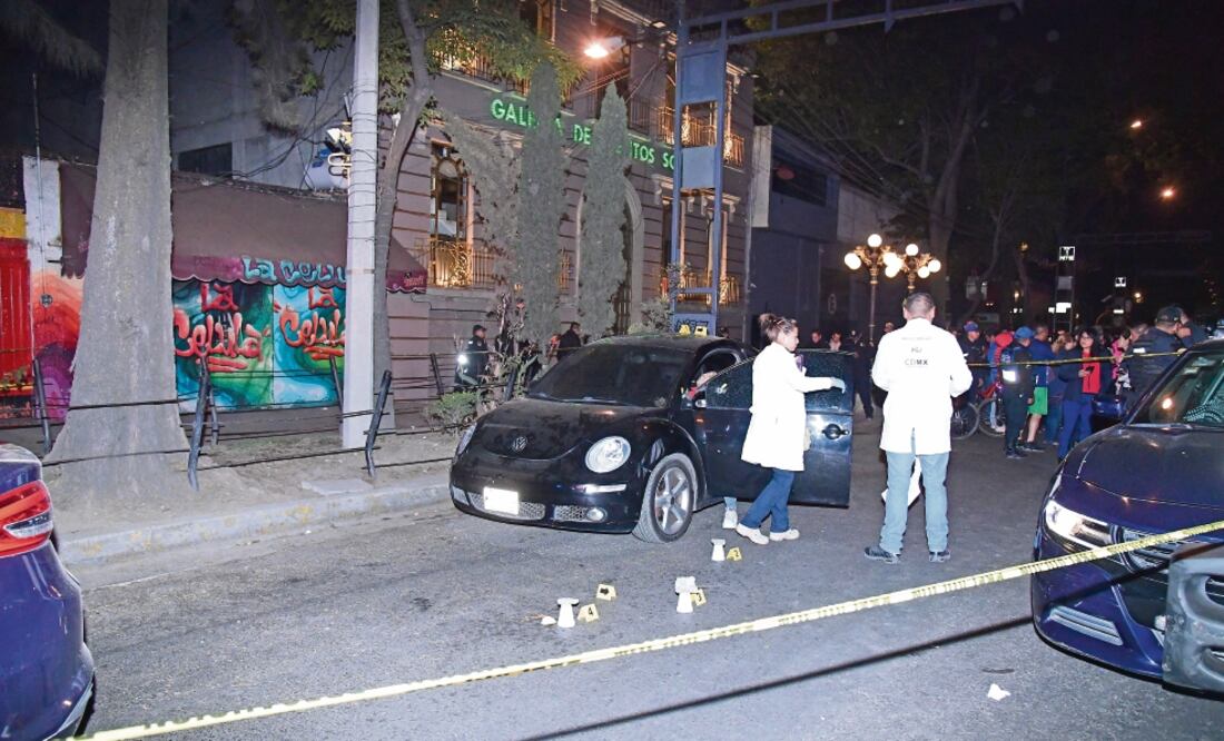 Ataque directo. La ejecución ocurrió alrededor de las 21:45 horas en la esquina de Eje-1 Norte y Naranjo. Foto: ARCHIVO EL UNIVERSAL