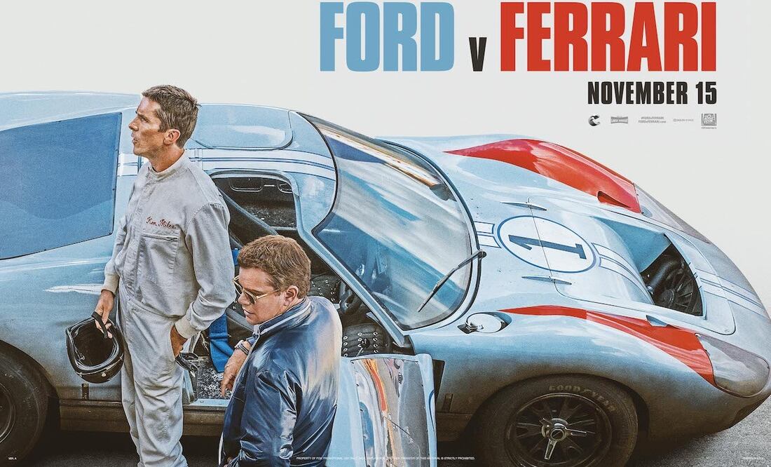 Ford v. Ferrari es nominada a un Premio Oscar por Mejor Película