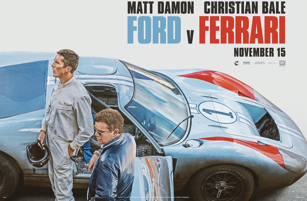 Ford v. Ferrari es nominada a un Premio Oscar por Mejor Película