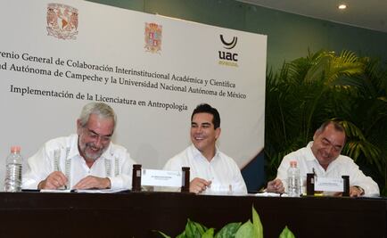 UNAM y Universidad de Campeche compartirán la carrera de Antropología