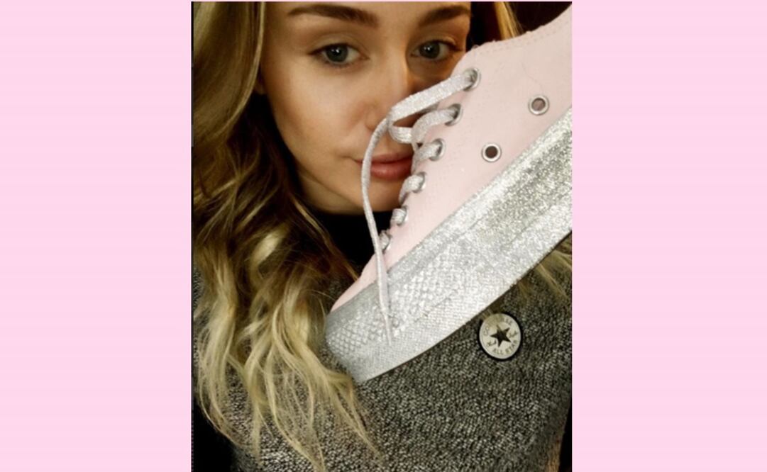 Miley tuitea fotos de sus nueva colección