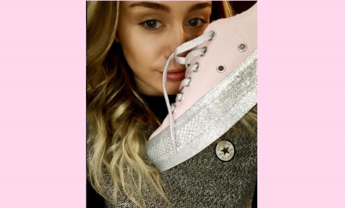 Miley tuitea fotos de sus nueva colección