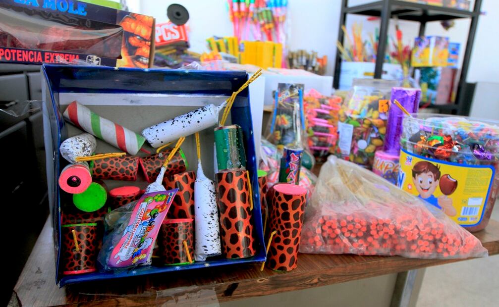 La pirotecnia es la principal causa de accidentes infantiles en esta temporada. Foto: Archivo/ EL UNIVERSAL             